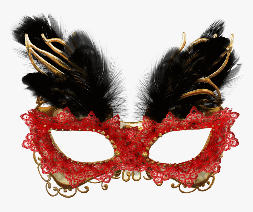 Ball Masquerade Mask Costume Pretty Party Clipart - Карнавальная Маска Для Фотошопа, HD Png Download