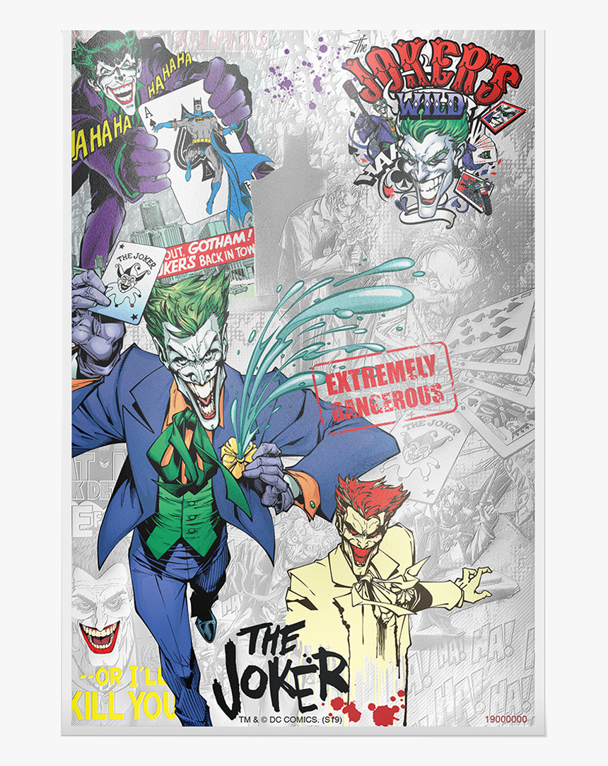 Ikniu619005 1 - Joker Comics, HD Png Download