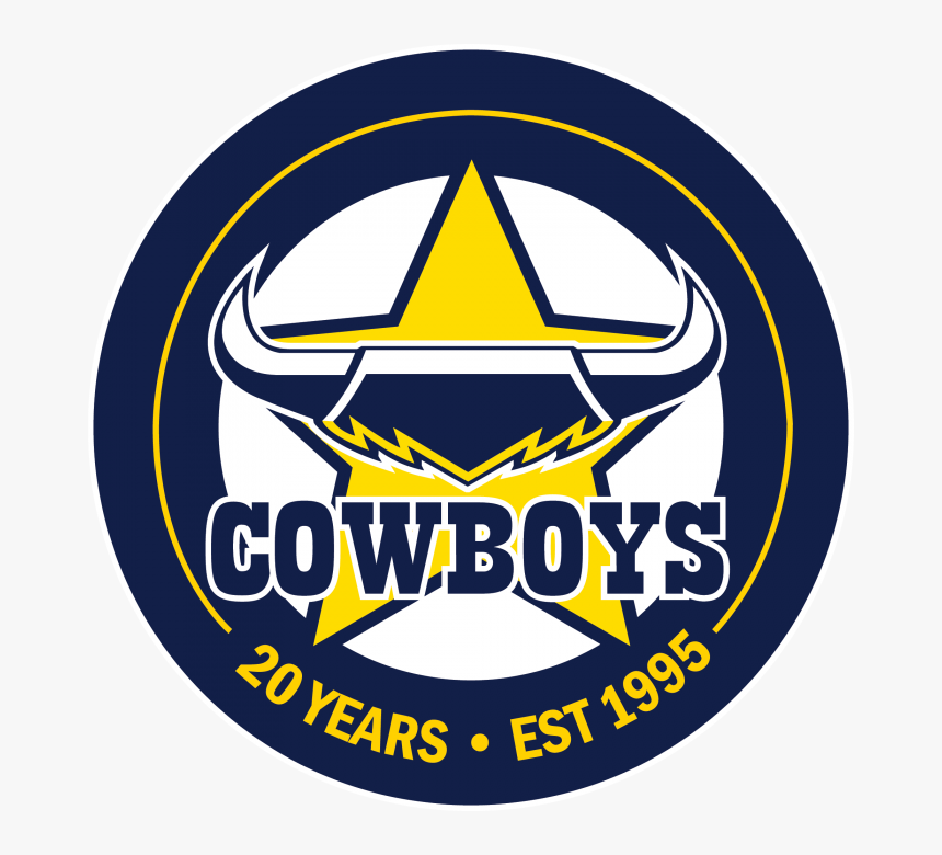 Transparent Cowboys Logo Png - Cowboys North Queensland Logo, Png Download