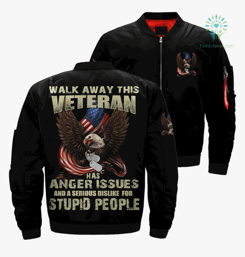 Walk Away This Veteran Has Anger Issues And A Serious - Hoodie, HD Png Download