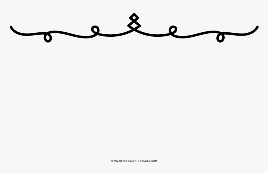 Divider Coloring Page - Line Art, HD Png Download