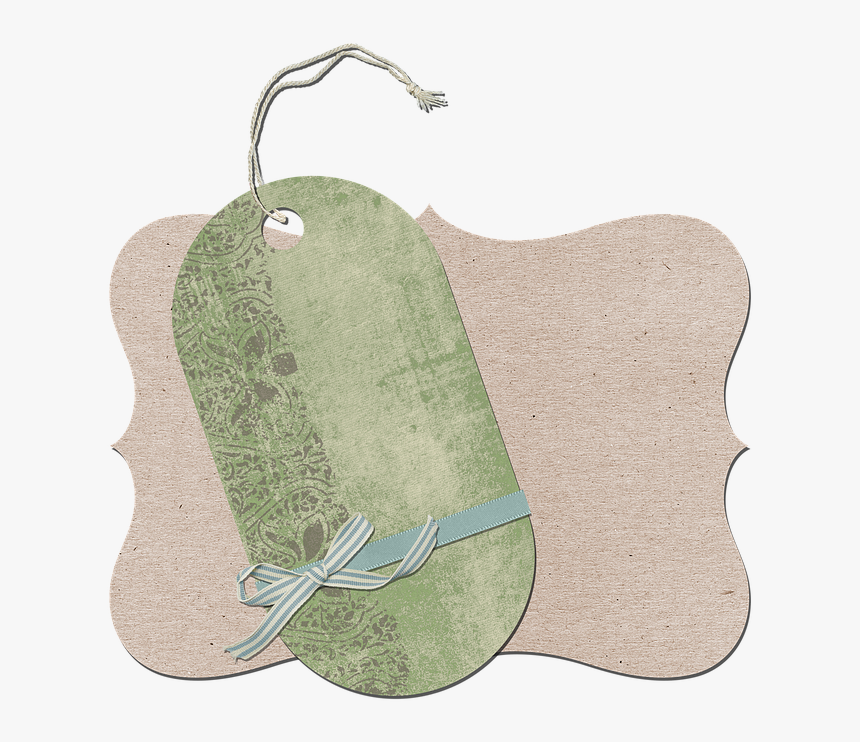 Tag, Gift, Label, Gift Tag, Holiday, Card, Present - Stitch, HD Png Download