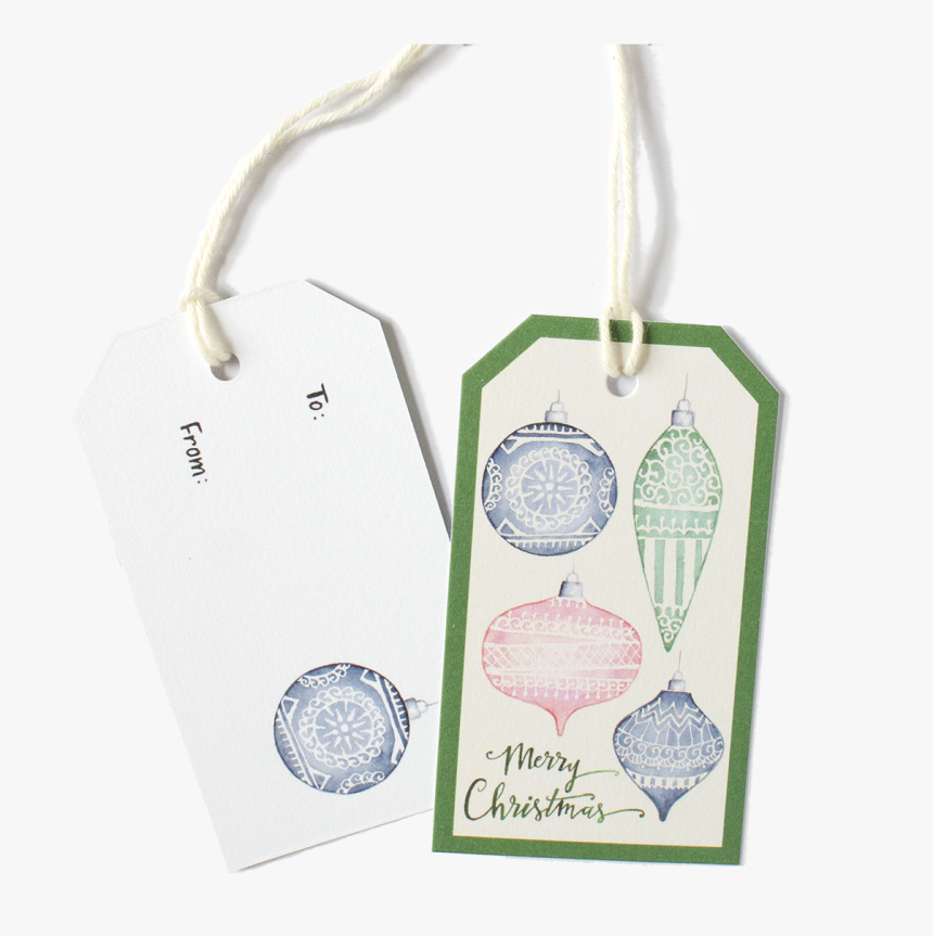Ornament Gift Tag Smaller, HD Png Download