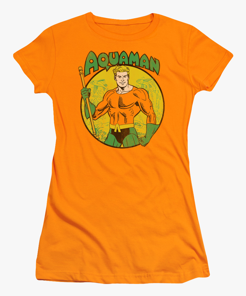 Junior Circle Aquaman Shirt - Aquaman, HD Png Download
