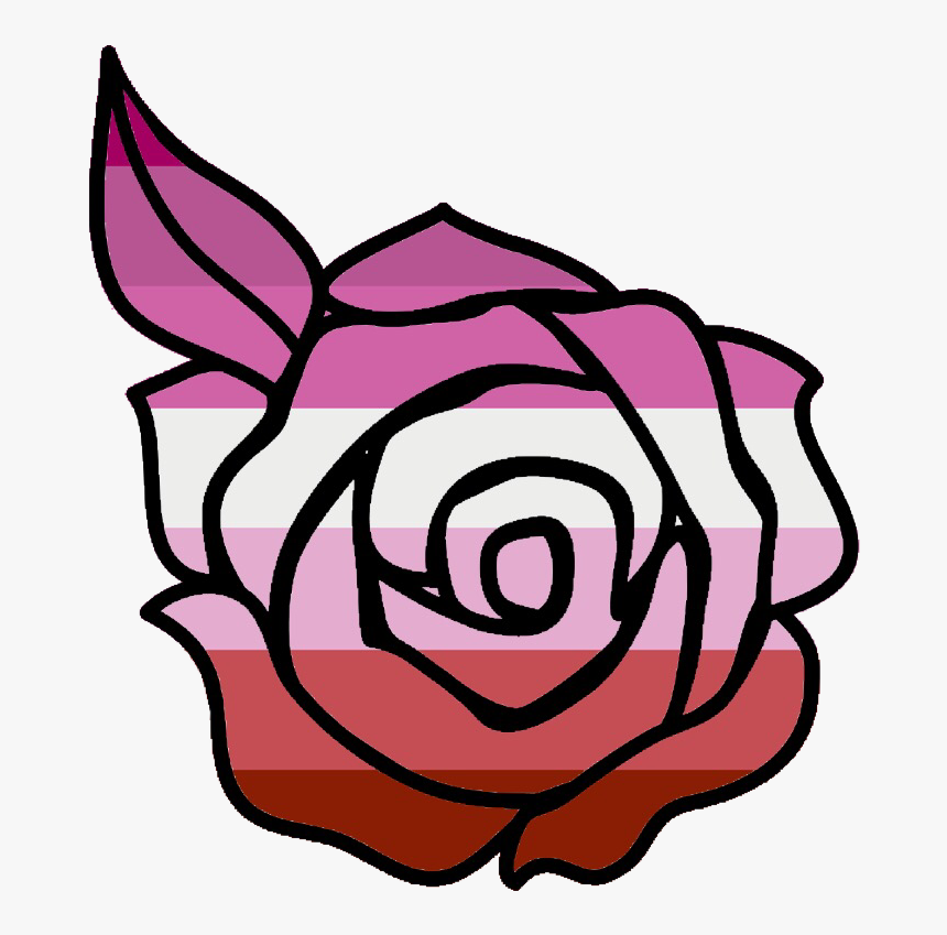 Rose Drawing Outline Line Art Clip Art, HD Png Download