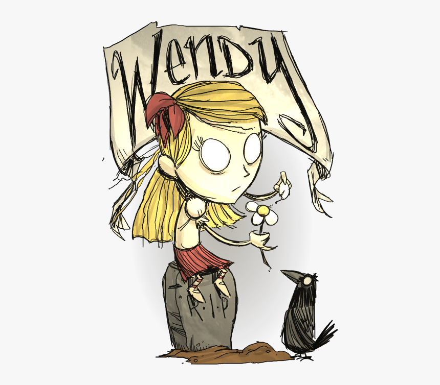 Wendy - Dont Starve Wendy Age, HD Png Download