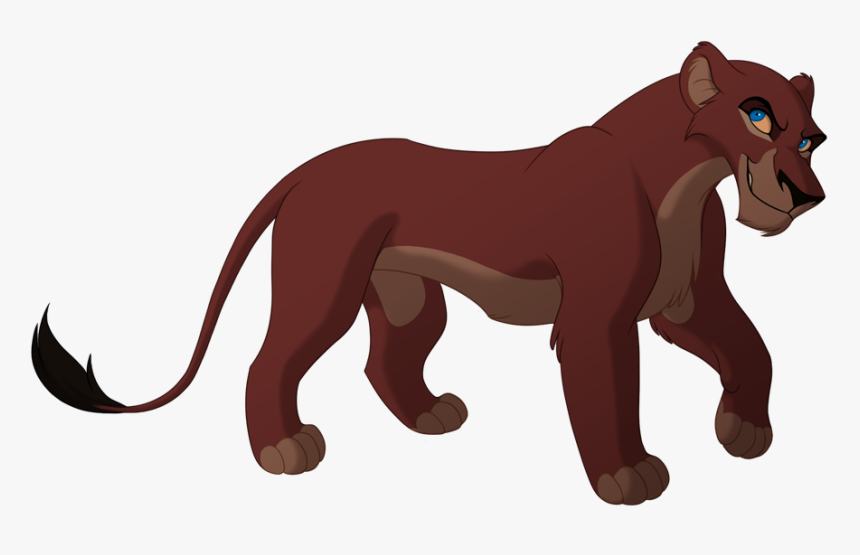 Female Lioness Lines By Kohu-arts On Clipart Library - Female Scar Lion King, HD Png Download