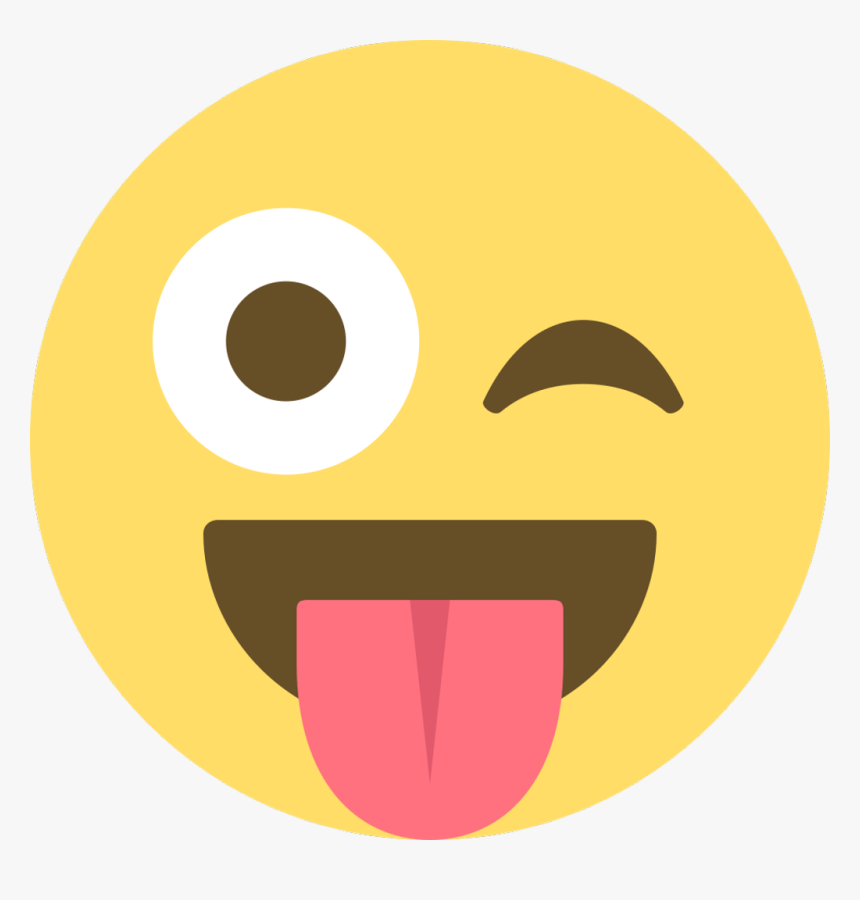 Emoji Eye Tounge Yes Babes Freetoedit Clipart , Png, Transparent Png