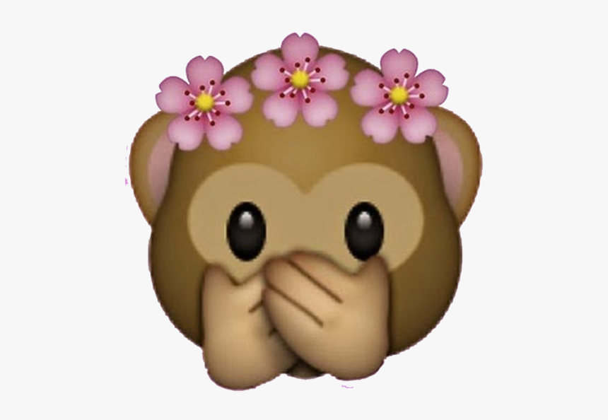 Monkey Flower Emoji, HD Png Download