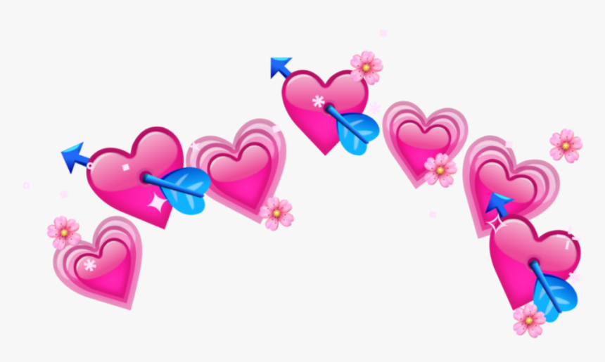 Pink Heart Emoji Transparent, HD Png Download