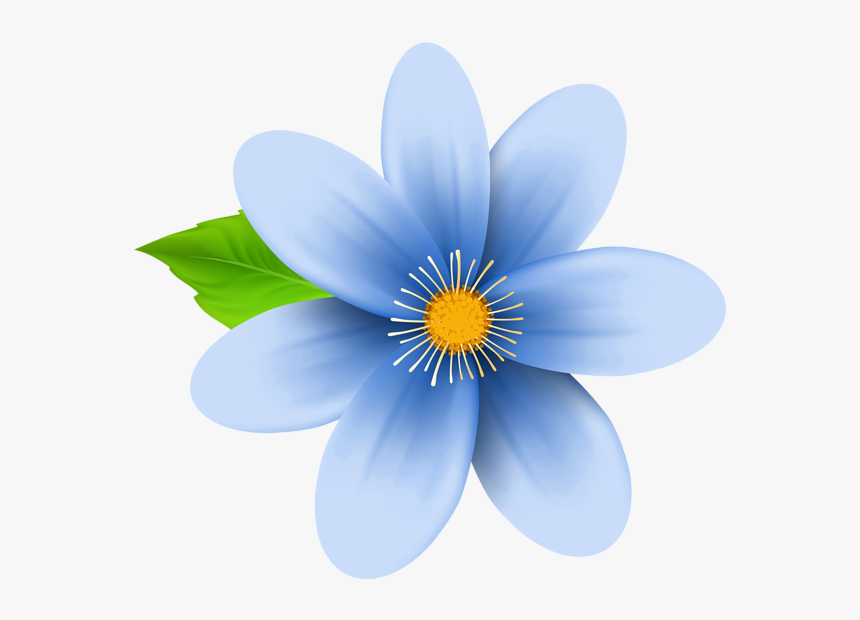 Blue Flower Png - Blue Flower Clip Art, Transparent Png