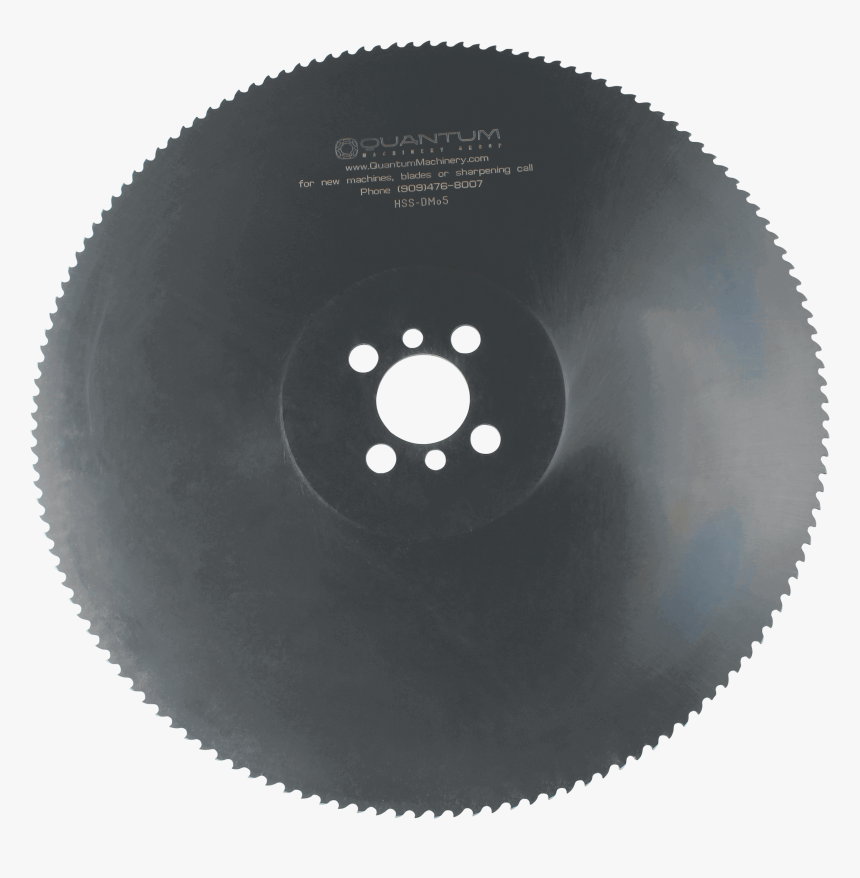 Quantum Cold Saw Blade Hss - Coldsaw Blade, HD Png Download
