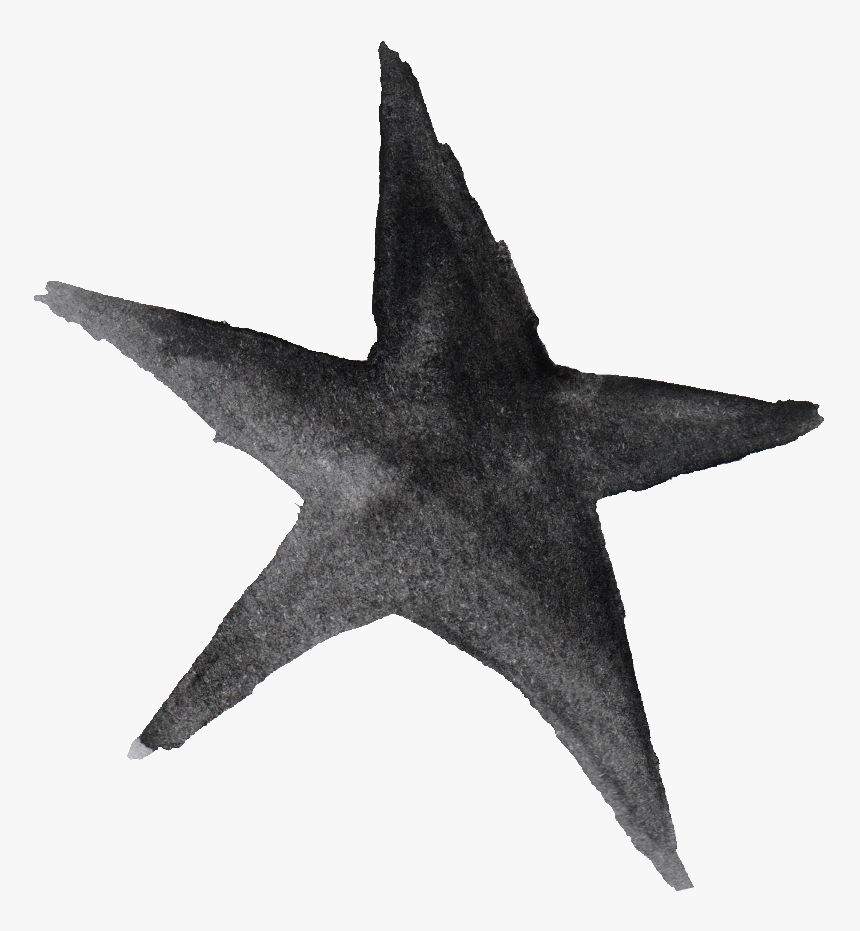 Star Watercolor Png, Transparent Png
