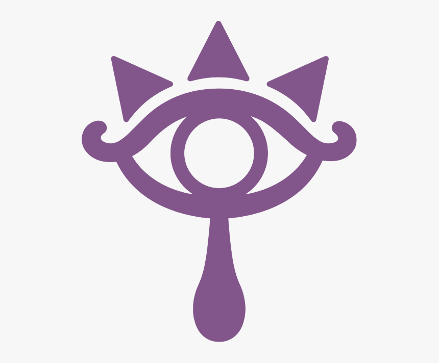 Tloz Series Crest Of The Sheikah Symbol - Zelda The Eye Of Truth, HD Png Download