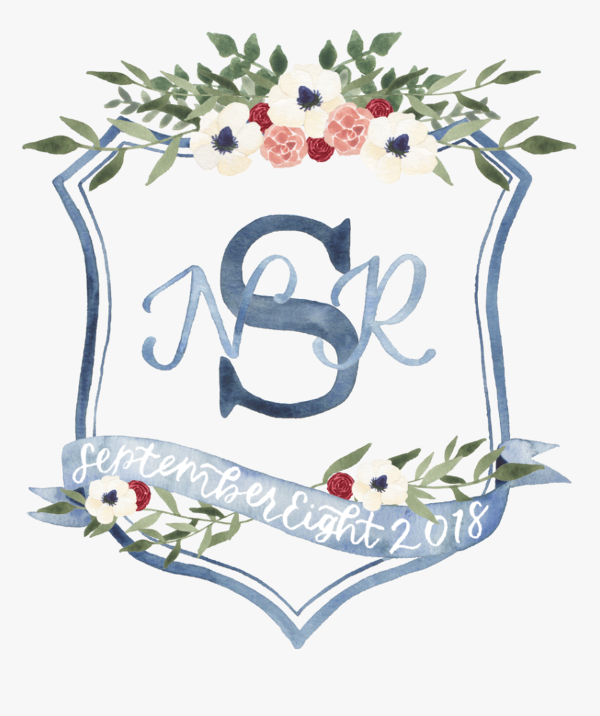 Nancyweddingcrestfinal - Illustration, HD Png Download