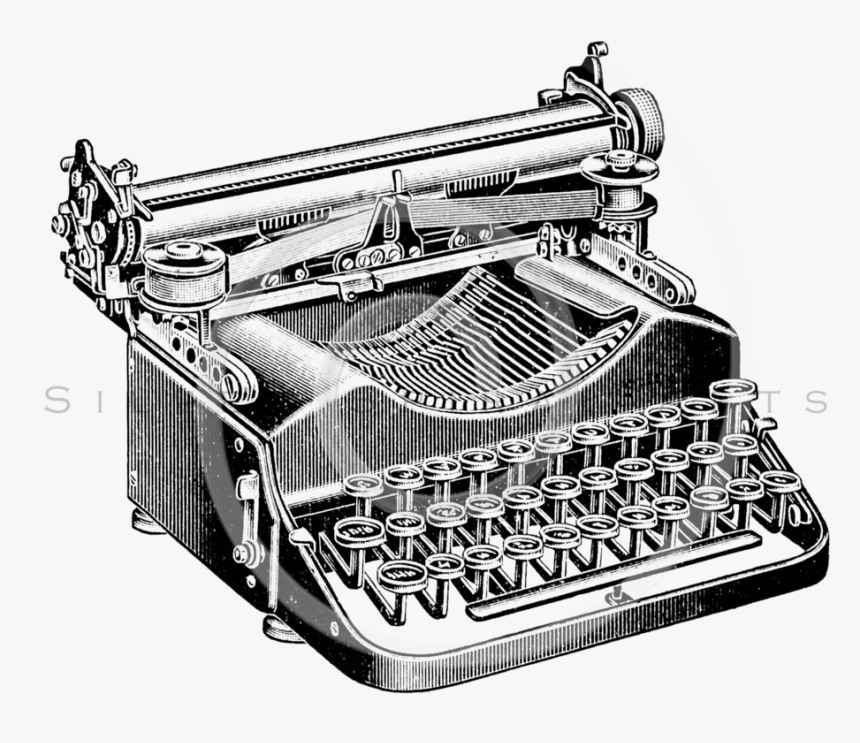 Typewriter Png , Png Download - Typewriter In Industrial Age, Transparent Png