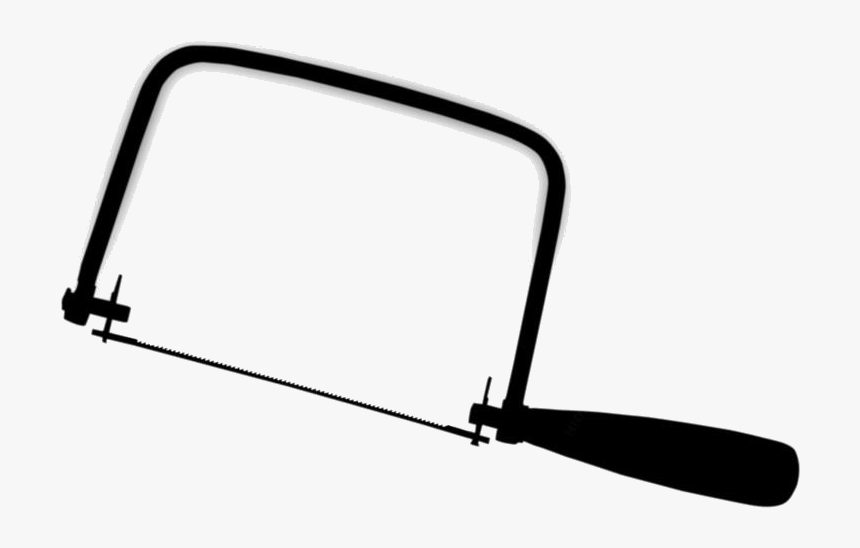 Hack Saw Png Transparent Images - Coping Saw Silhouette, Png Download