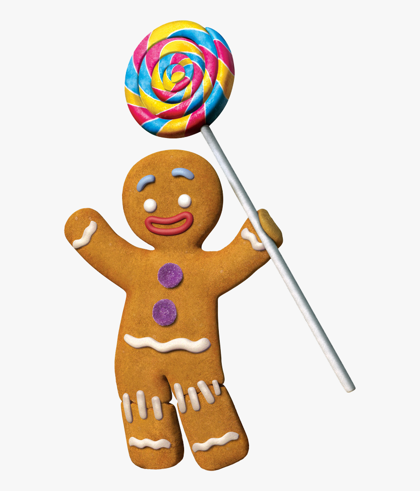 The Gingerbread Man Donkey Shrek The Musical - Gingerbread Man From Shrek, HD Png Download