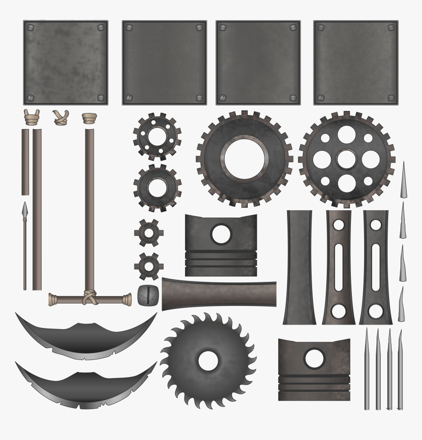 Preview - Saw Sprites, HD Png Download