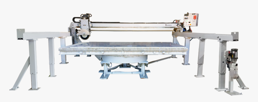 Sierra Bridge Saw For Stone Cutting Entry Level Manual - Metal Lathe, HD Png Download