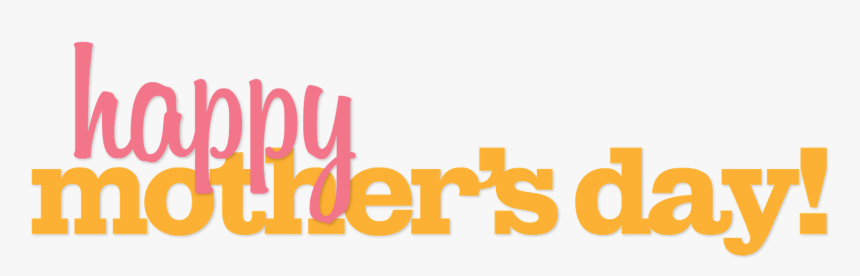 Mothers Day Clip Art - Graphic Design, HD Png Download