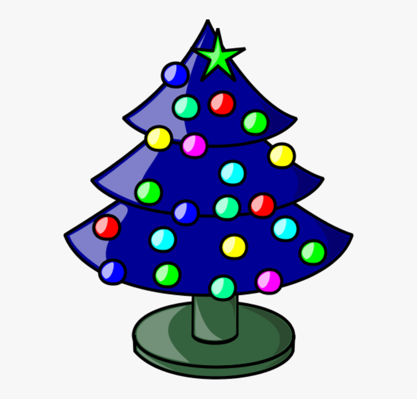 Transparent Christmas Tree Vector Png - Mini Christmas Tree Cartoon, Png Download