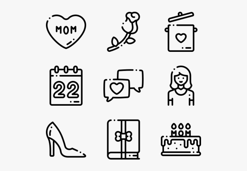 Mothers Day - Fitness Icon Png, Transparent Png