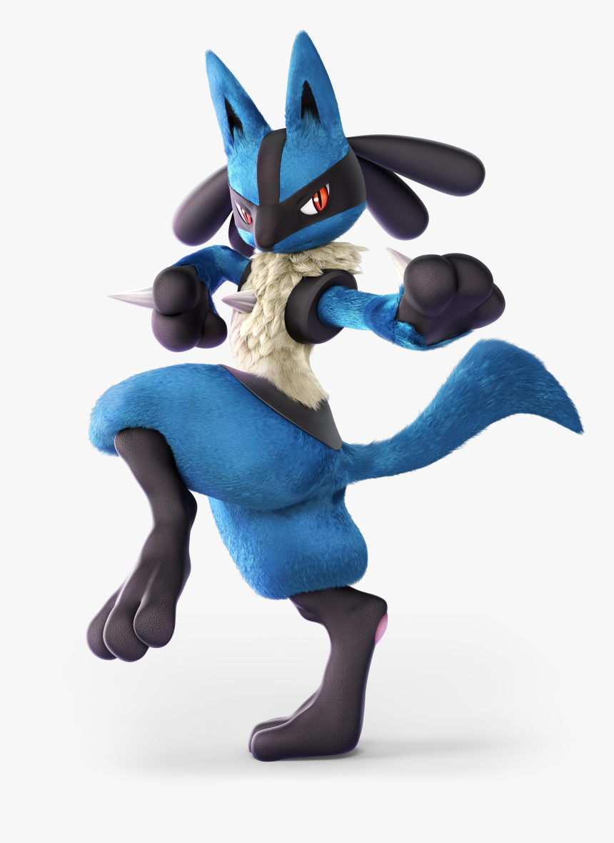 Super Smash Bros Ultimate Lucario Render, HD Png Download