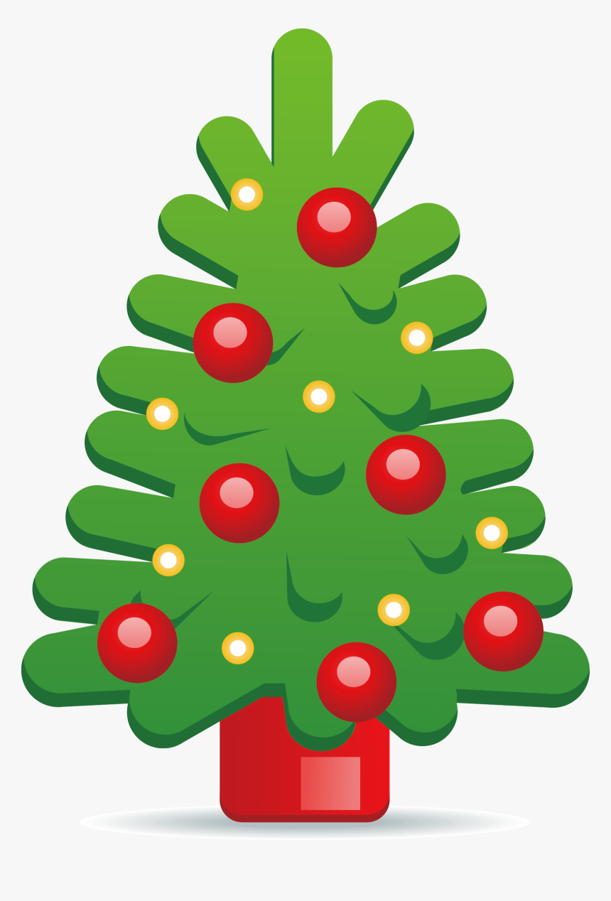 Transparent Christmas Vector Png - Christmas Tree, Png Download