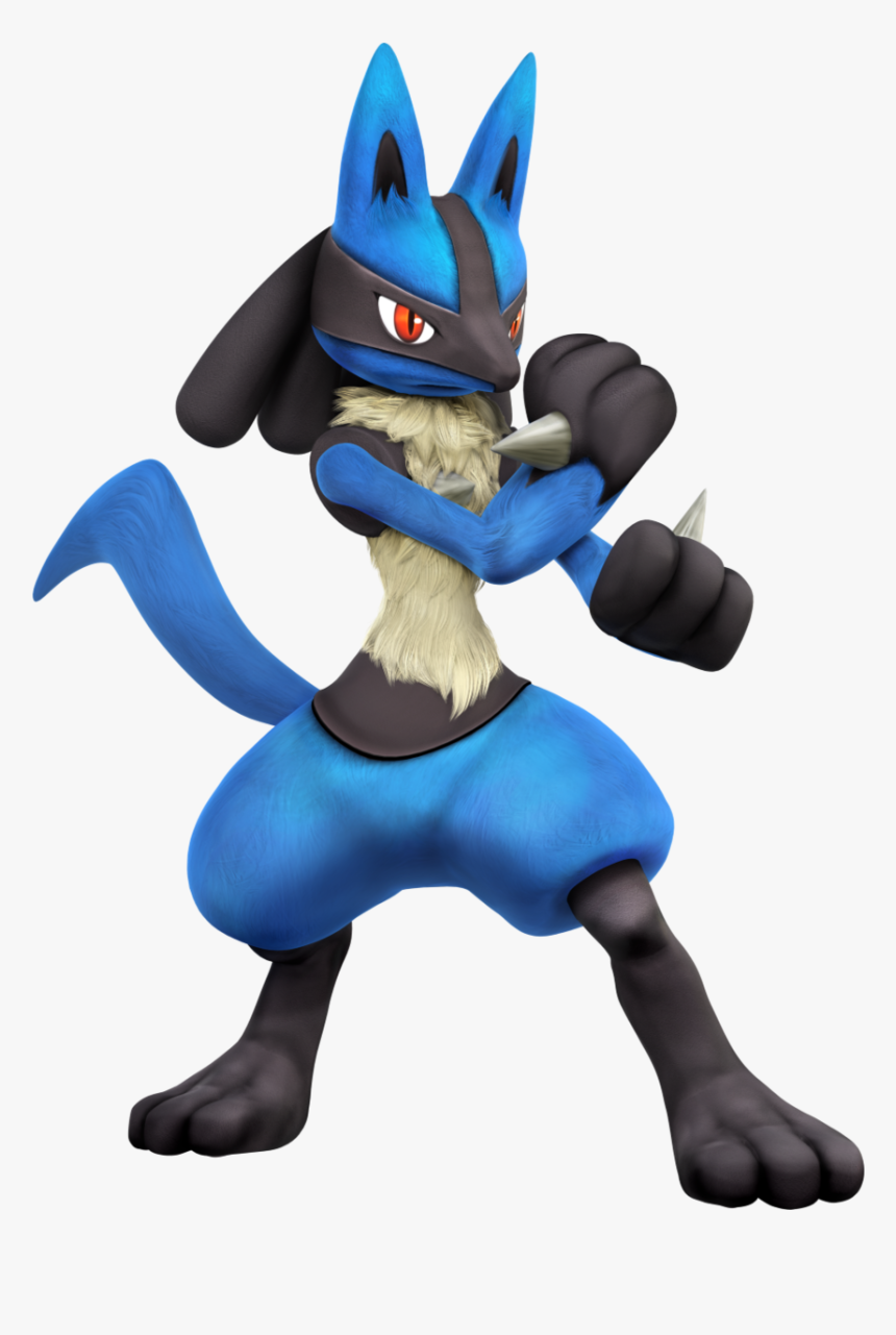 Lucario Super Smash Bros Png, Transparent Png