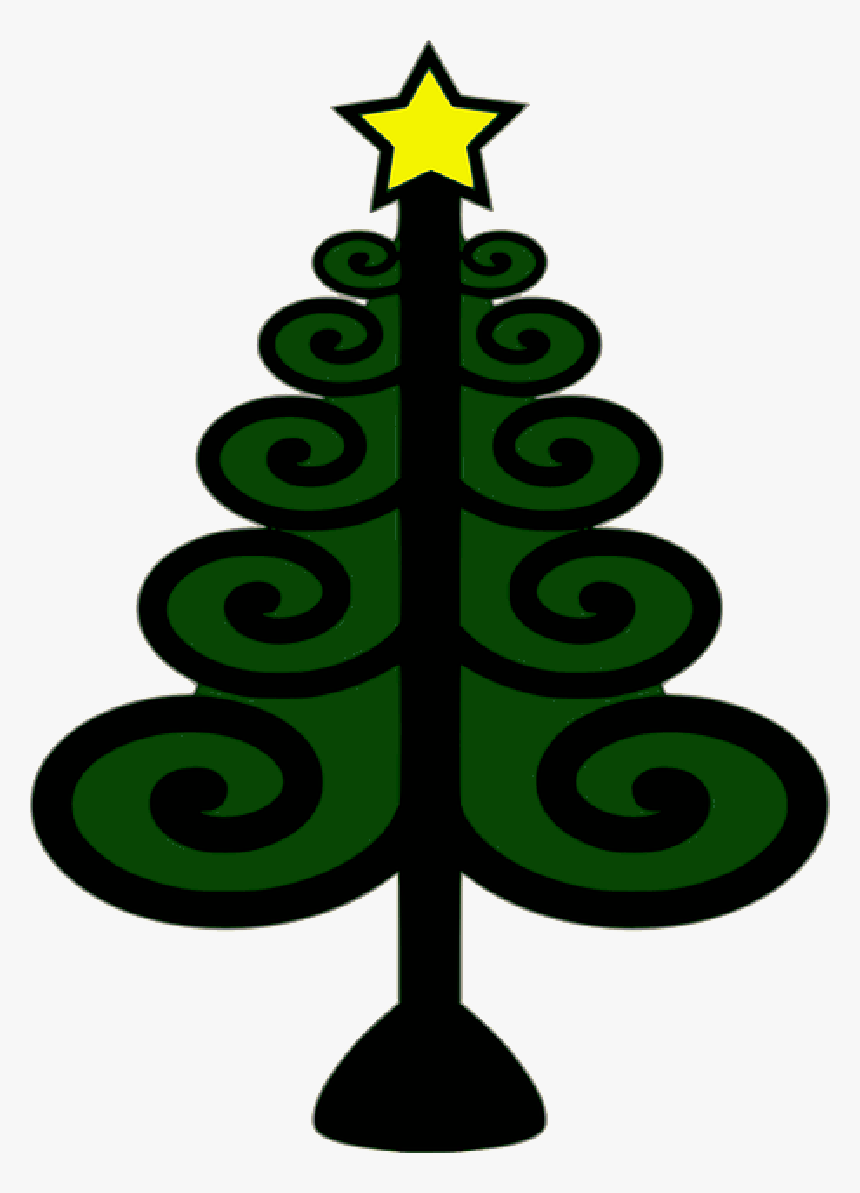 Vector Image Of Christmas Tree - Christmas Tree Reference, HD Png Download