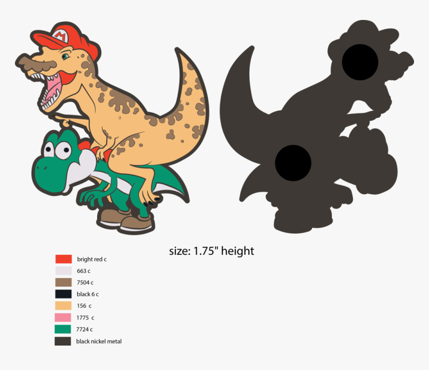 Dino Mario, HD Png Download