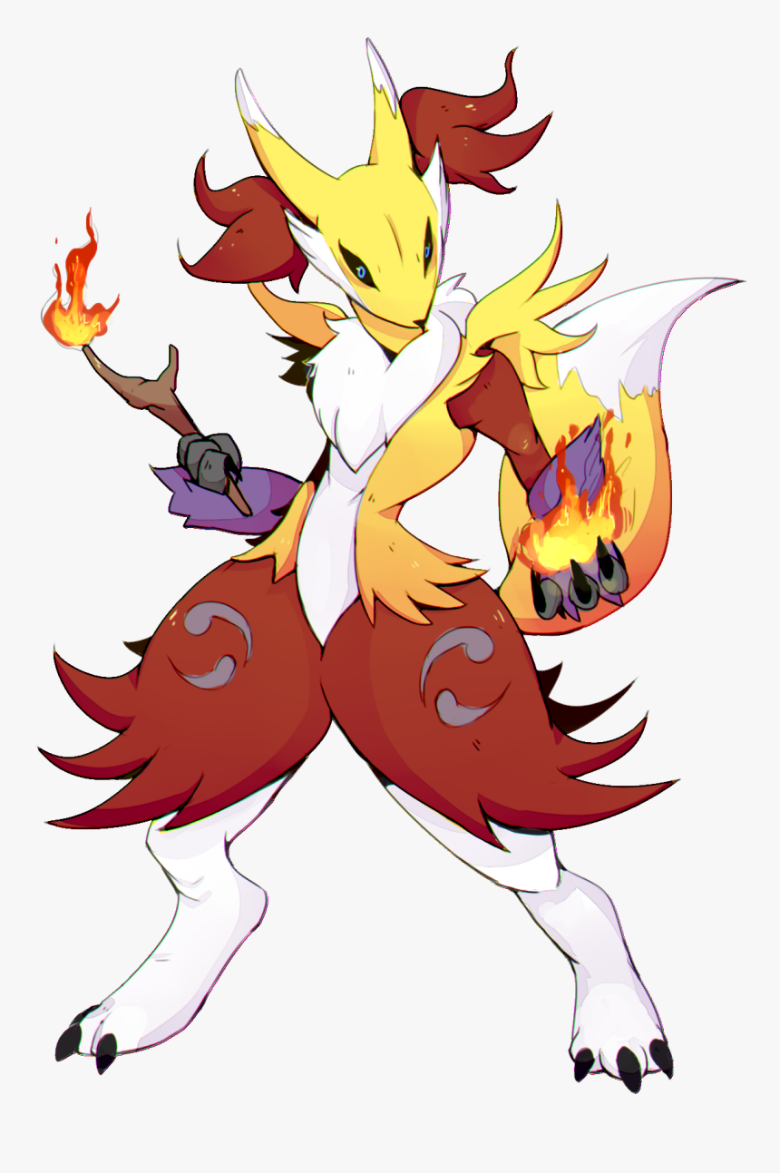 View Renaphox , - Lucario And Renamon Fusion, HD Png Download