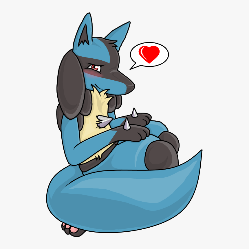 Cute Lucario - Cute Lucario Fan Art, HD Png Download