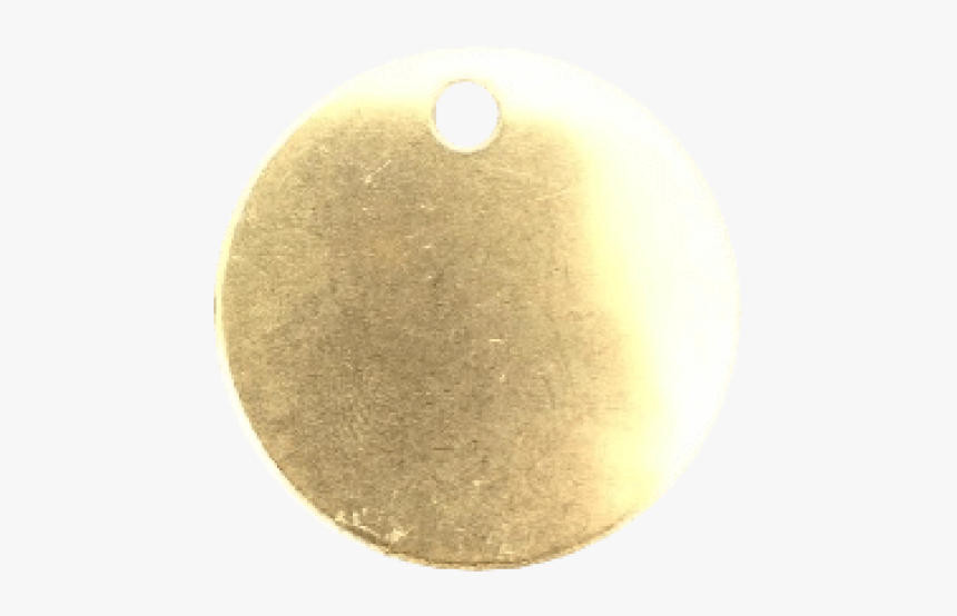 Circular Brass Tag - Circle, HD Png Download