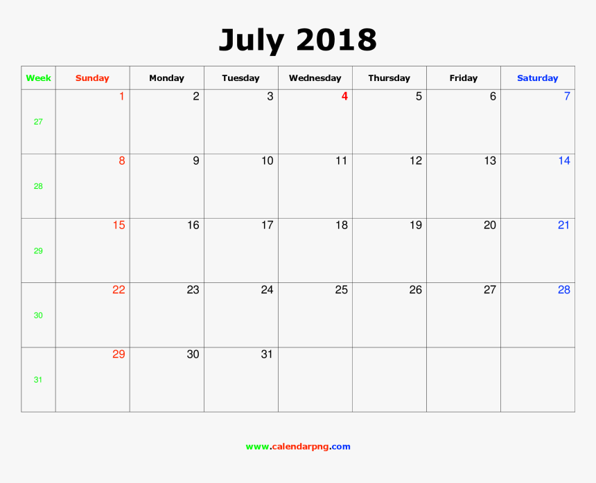 April 2018 Calendar Png , Png Download - April 2018 Calendar Png, Transparent Png