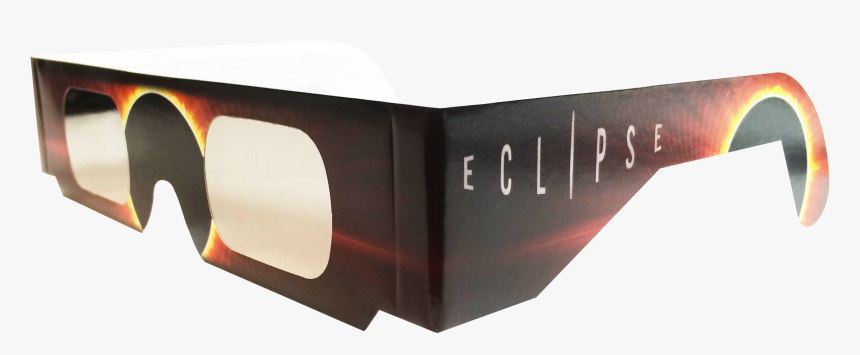 The August 8, May Of Transit Eclipse Clipart - Lentes Para Eclipse Chile, HD Png Download