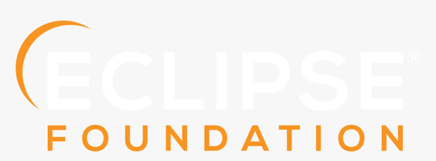 Eclipse Foundation White & Orange Logo - Shaban, HD Png Download