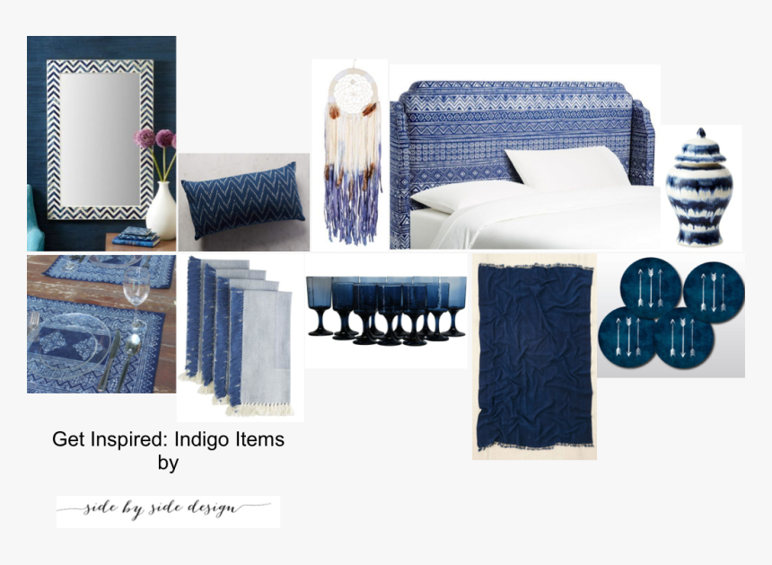 Indigo - Cushion, HD Png Download