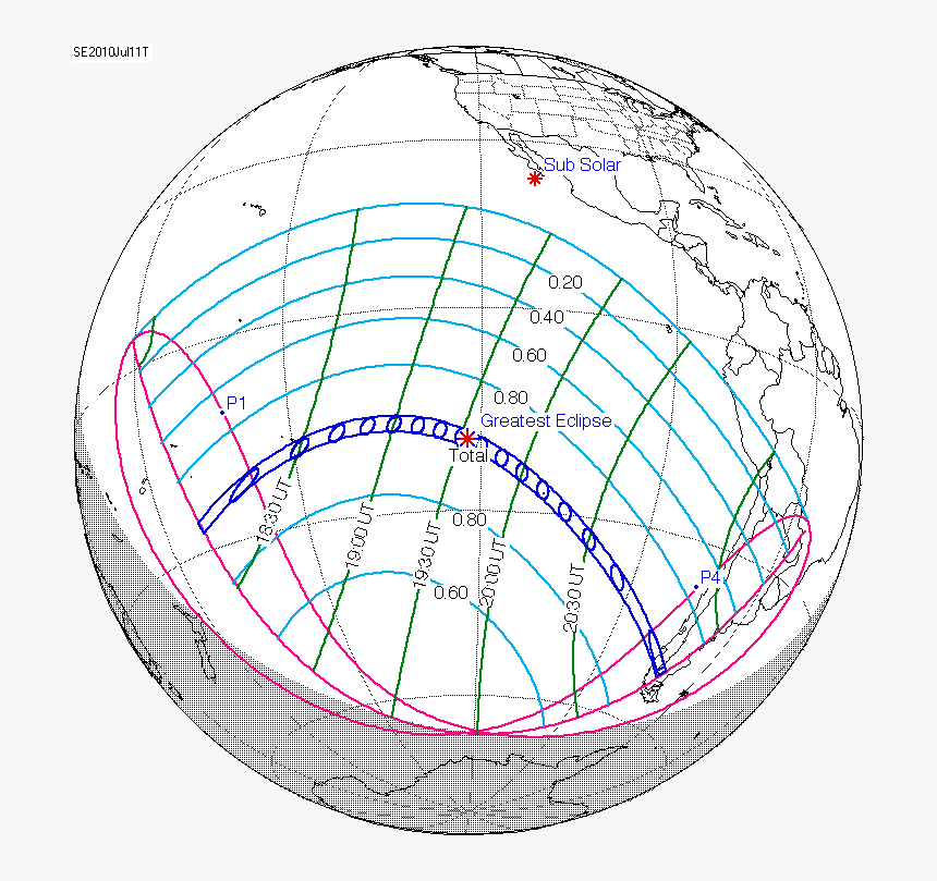 File - Se2010jul11t - Ascension Island Longitude And Latitude, HD Png Download