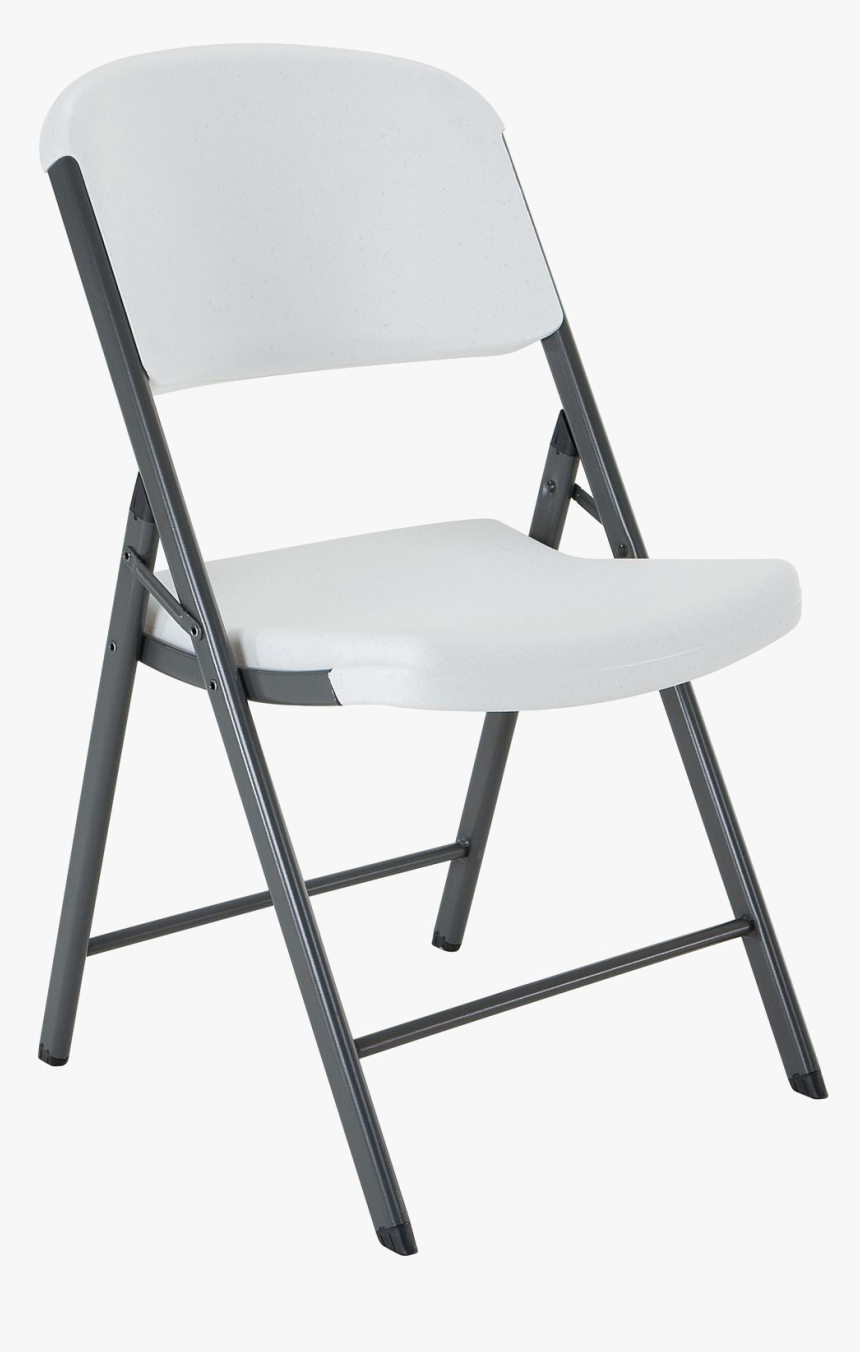 Folding Chair Png File - White Granite Folding Chairs, Transparent Png
