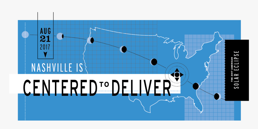 2017 Solar Eclipse - Graphic Design, HD Png Download