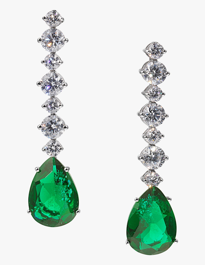 Angelina Green Earrings Make Them Green With Glamorous - Green Earrings, HD Png Download