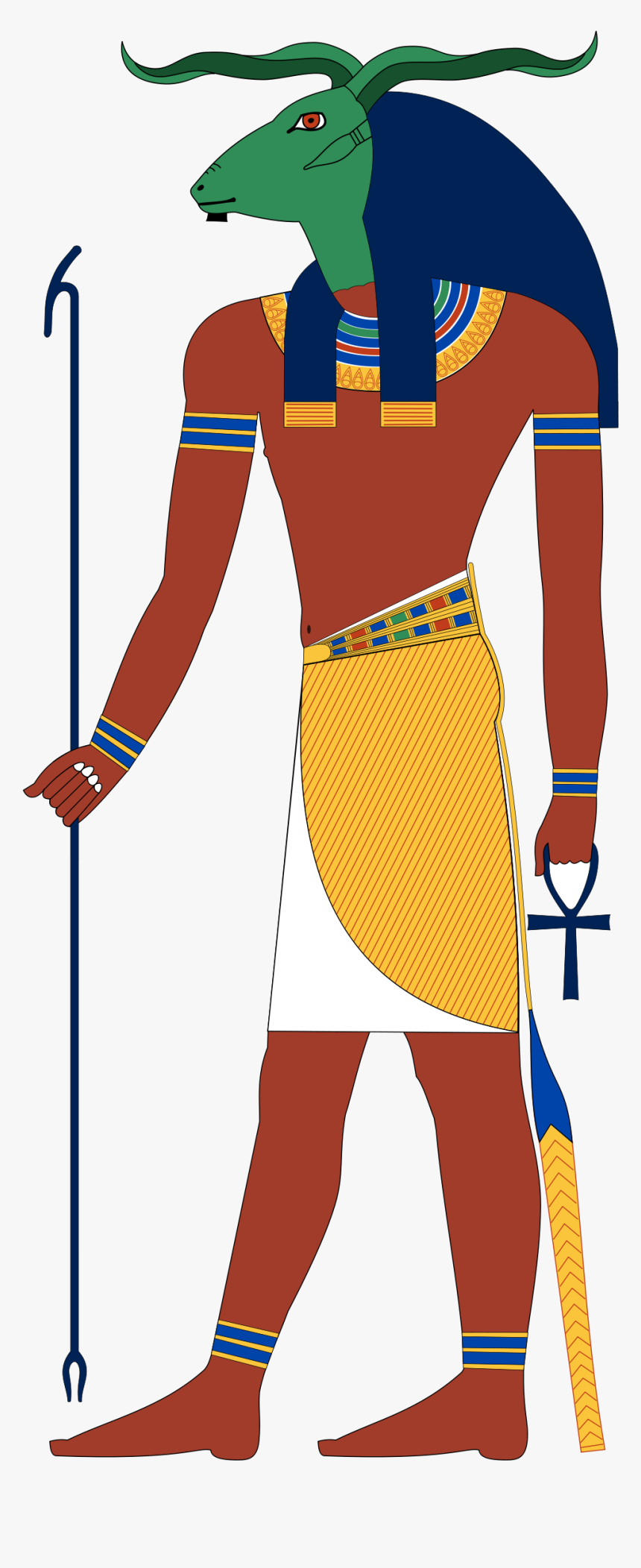 Egyptian God Khnum, HD Png Download