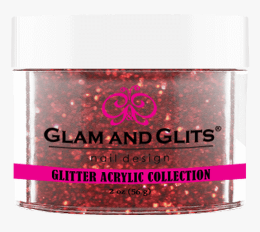 23 Fire Red - Glam And Glits Acrylic Nail Powder Color Blend Collection, HD Png Download