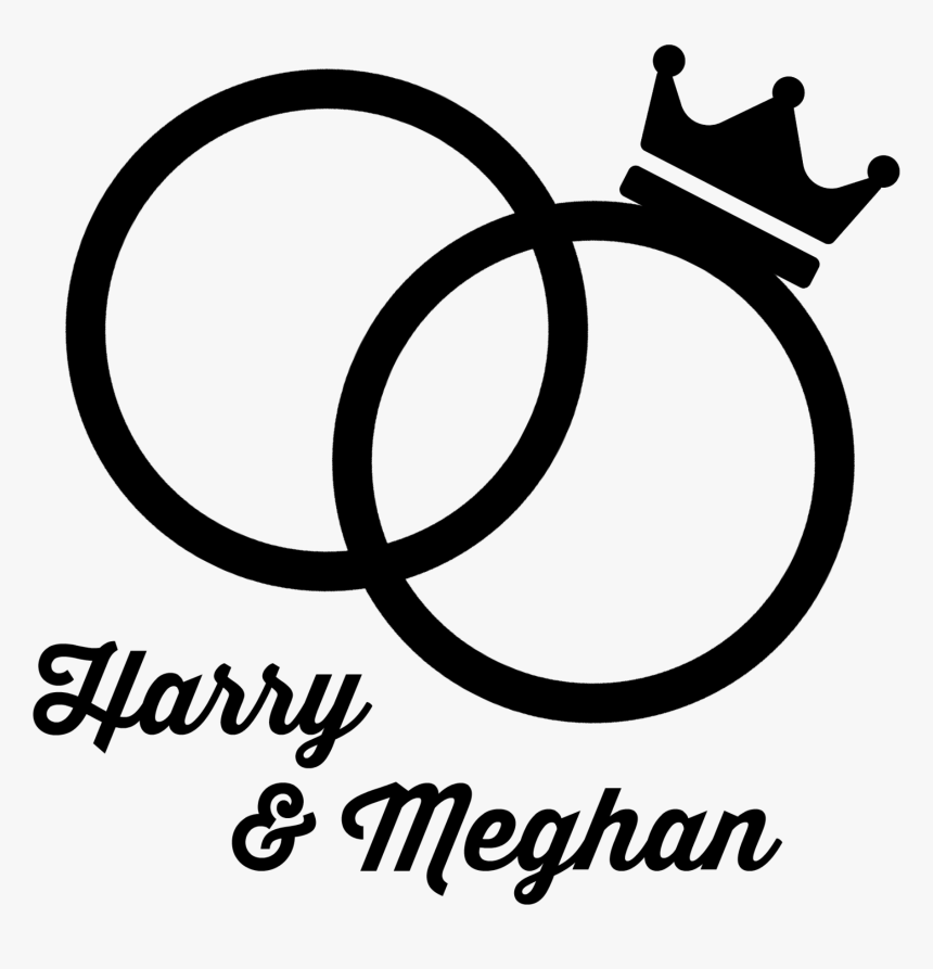 Transparent Wedding Clipart - Harry And Meghan Text, HD Png Download