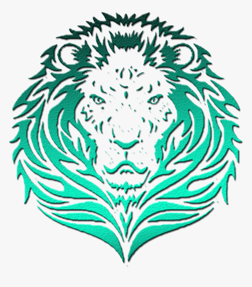 Lion Outline Black And White, HD Png Download