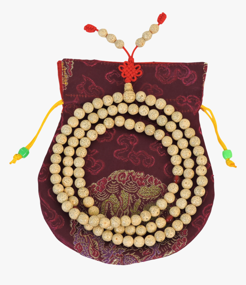 Lotus Seed 108 Beads Mala, HD Png Download