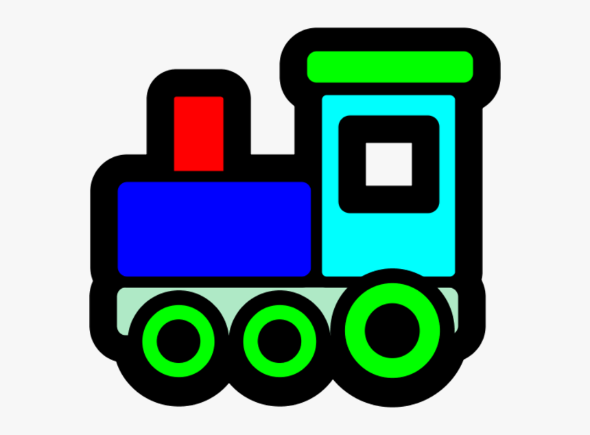 Toy Train Cliparts - Toy Train, HD Png Download