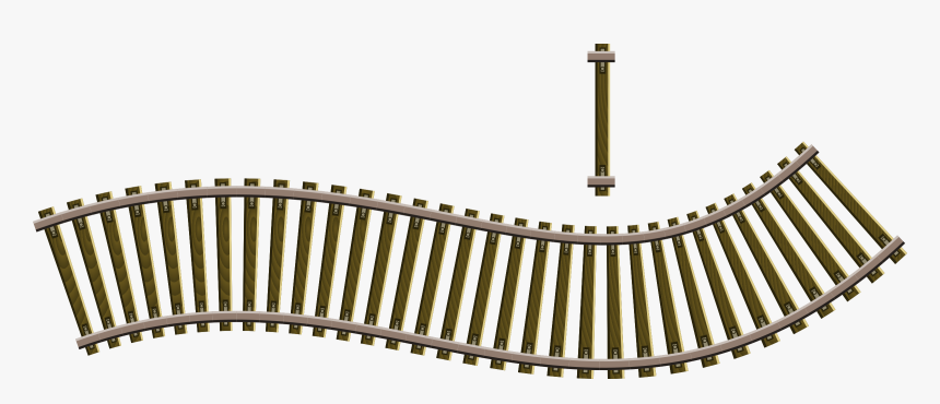 Railway Clip Arts - Train Rail Clipart, HD Png Download
